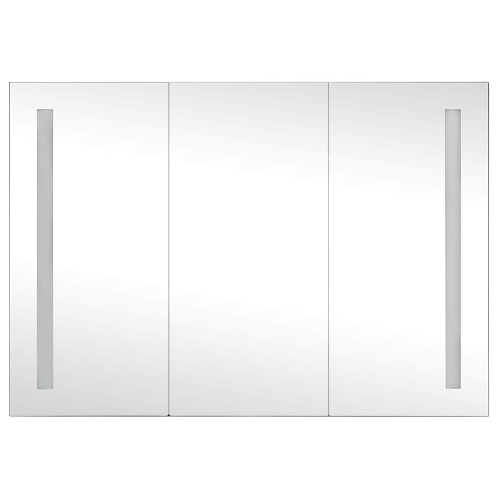 Led-Speilskap Til Bad 89X14X62 Cm