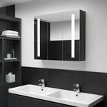 Led-Speilskap Til Bad 89X14X62 Cm