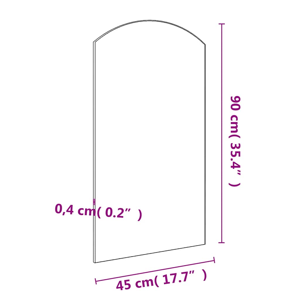 Speil 90X45 Cm Glass