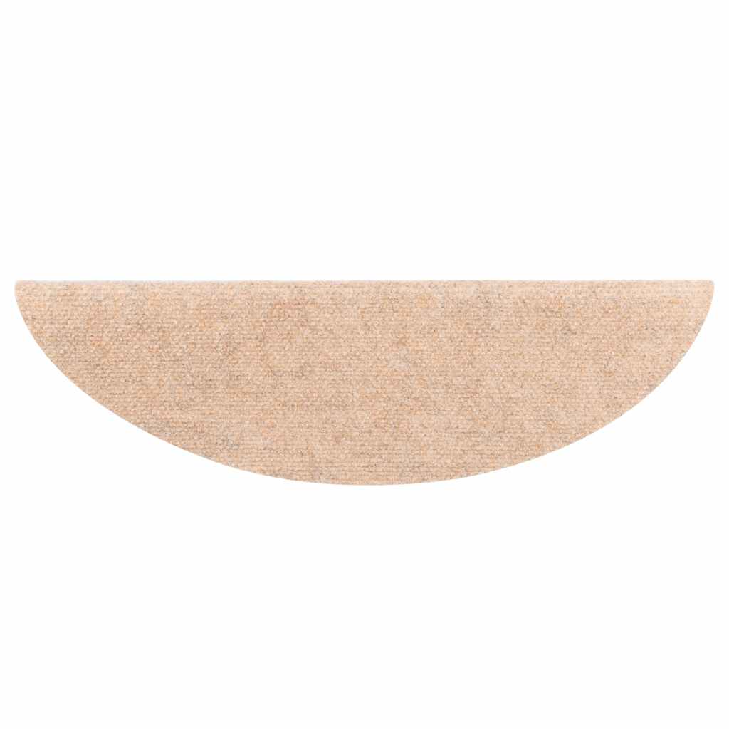 Selvklebende Trappematter 10 Stk Kremhvit 56X17X3Cm Nålestempel