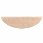 Selvklebende Trappematter 10 Stk Kremhvit 56X17X3Cm Nålestempel