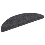 Selvklebende Trappematter 5 Stk Mørkegrå 56X17X3 Cm Nålestempel