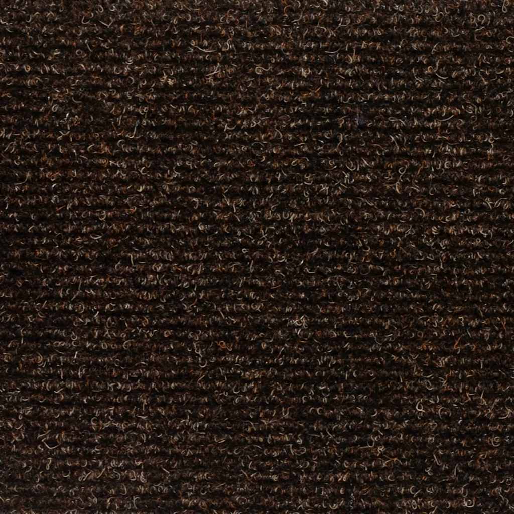 Selvklebende Trappematter 5 Stk Brun 56X17X3 Cm Nålestempel