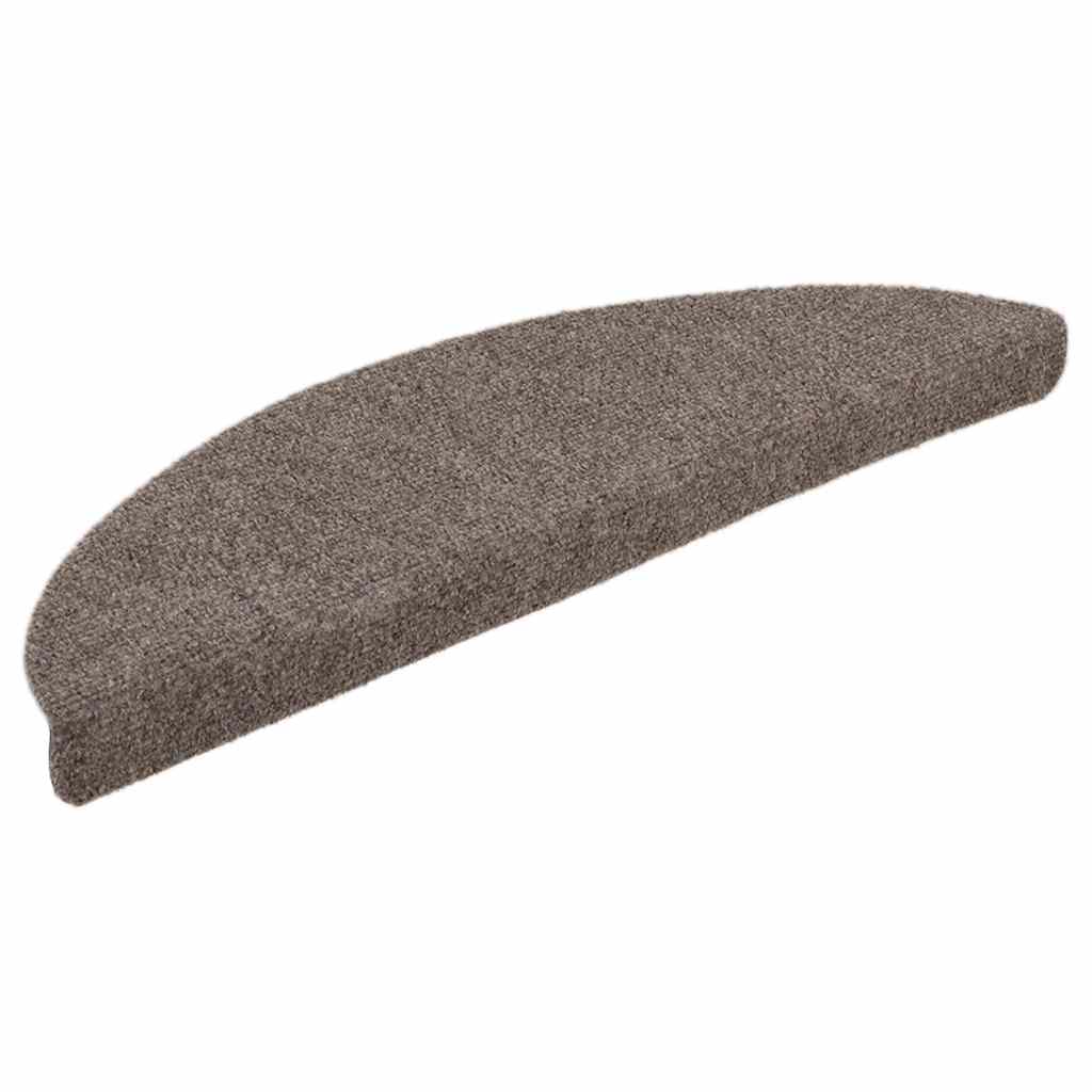 Selvklebende Trappematter 5 Stk Kremhvit 56X17X3 Cm Nålestempel