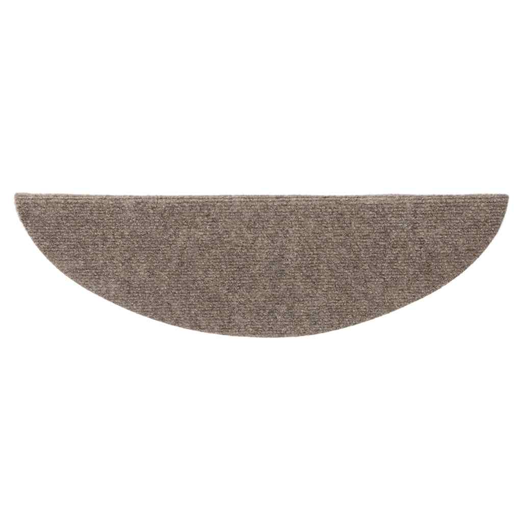 Selvklebende Trappematter 5 Stk Kremhvit 56X17X3 Cm Nålestempel