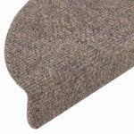 Selvklebende Trappematter 5 Stk Kremhvit 56X17X3 Cm Nålestempel