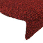 Selvklebende Trappematter 5 Stk Rød 65X21X4 Cm Nålestempel