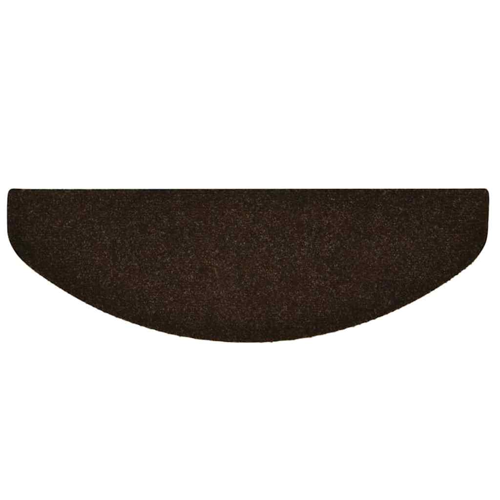 Selvklebende Trappematter 5 Stk Brun 65X21X4 Cm Nålestempel