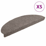 Selvklebende Trappematter 5 Stk Kremhvit 65X21X4Cm Nålestempel