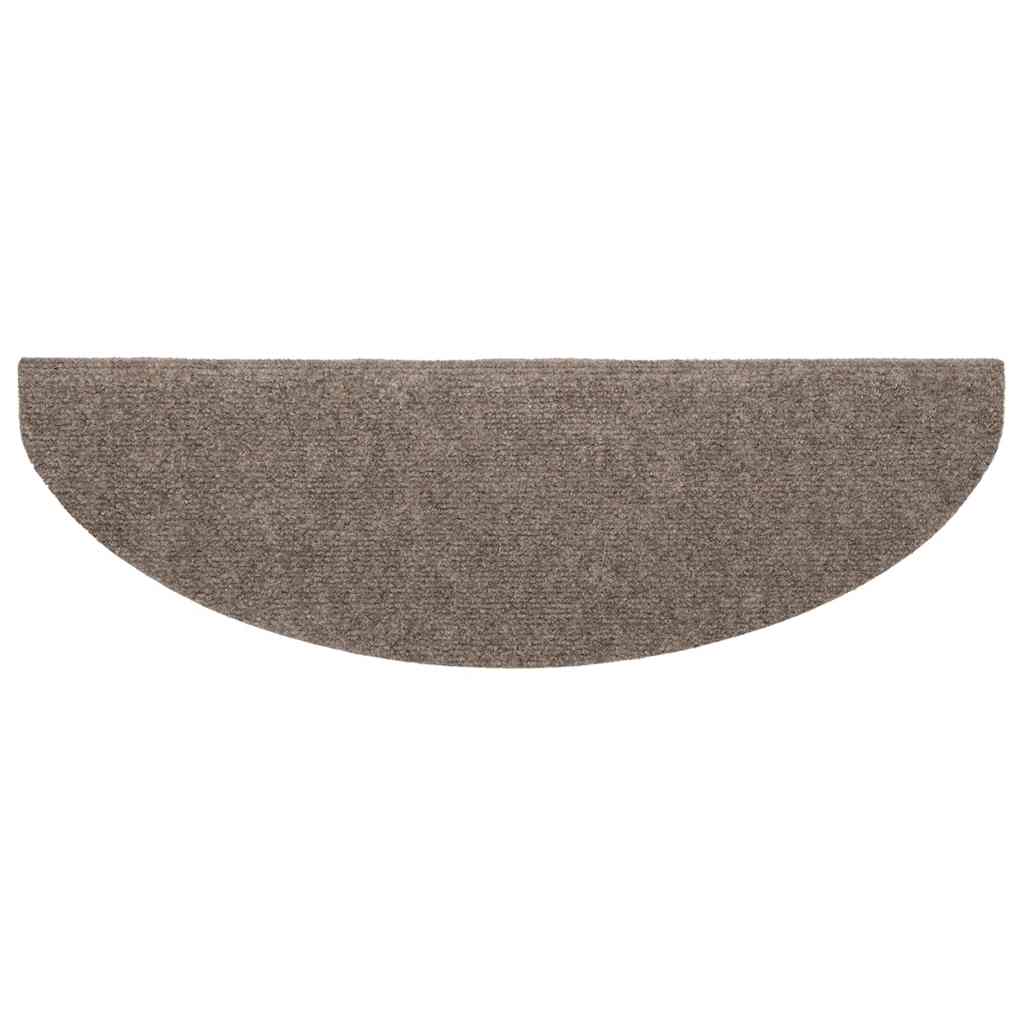 Selvklebende Trappematter 5 Stk Kremhvit 65X21X4Cm Nålestempel