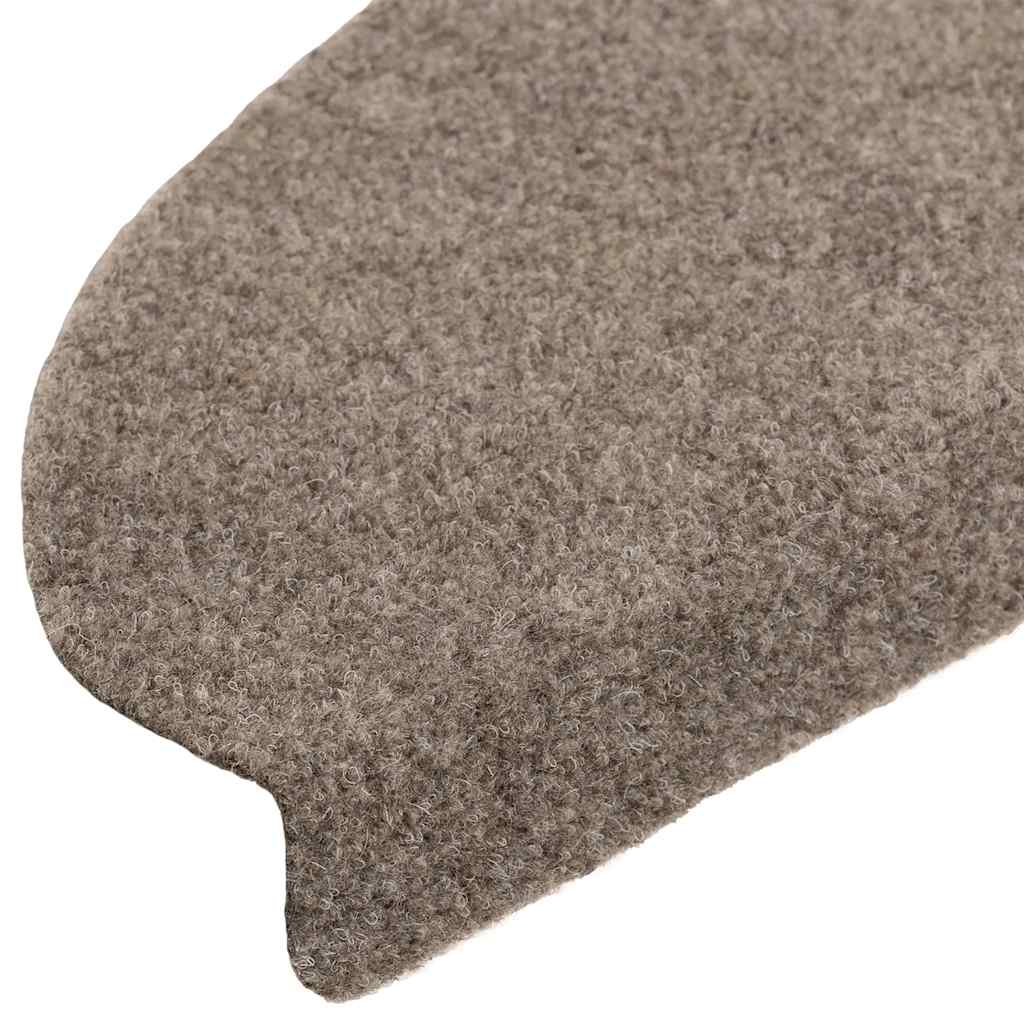 Selvklebende Trappematter 5 Stk Kremhvit 65X21X4Cm Nålestempel