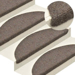 Selvklebende Trappematter 5 Stk Kremhvit 65X21X4Cm Nålestempel