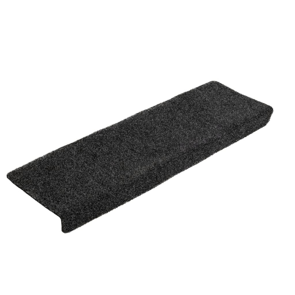Selvklebende Trappematter 5 Stk Grå 65X21X4 Cm Nålestempel