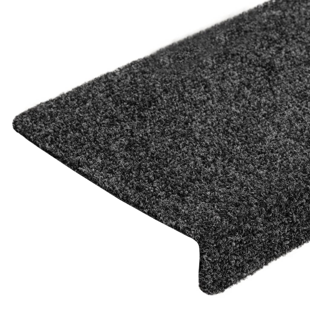 Selvklebende Trappematter 5 Stk Grå 65X21X4 Cm Nålestempel