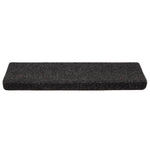 Selvklebende Trappematter 5 Stk Svart 65X21X4 Cm Nålestempel