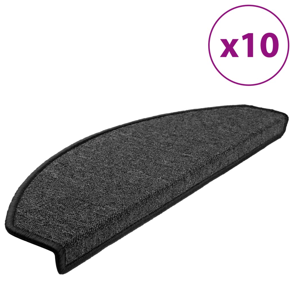 Trappematter 10 Stk 65X24X4 Cm Antrasitt