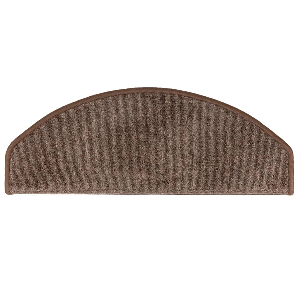Trappematter 10 Stk 65X24X4 Cm Kaffebrun