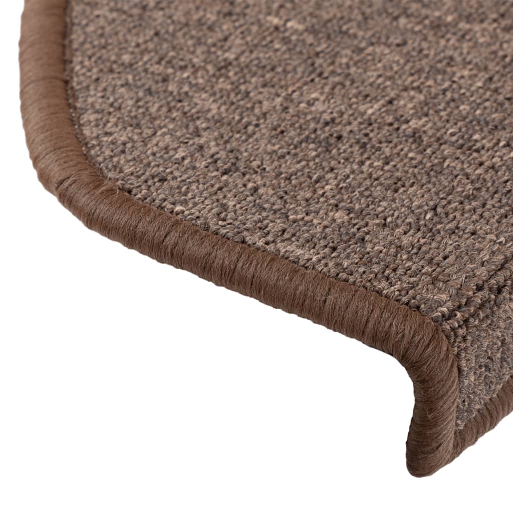 Trappematter 10 Stk 65X24X4 Cm Kaffebrun