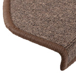 Trappematter 10 Stk 65X24X4 Cm Kaffebrun