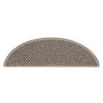 Selvklebende Trappematter Sisal 15 Stk 56X17X3 Cm Mørk Beige