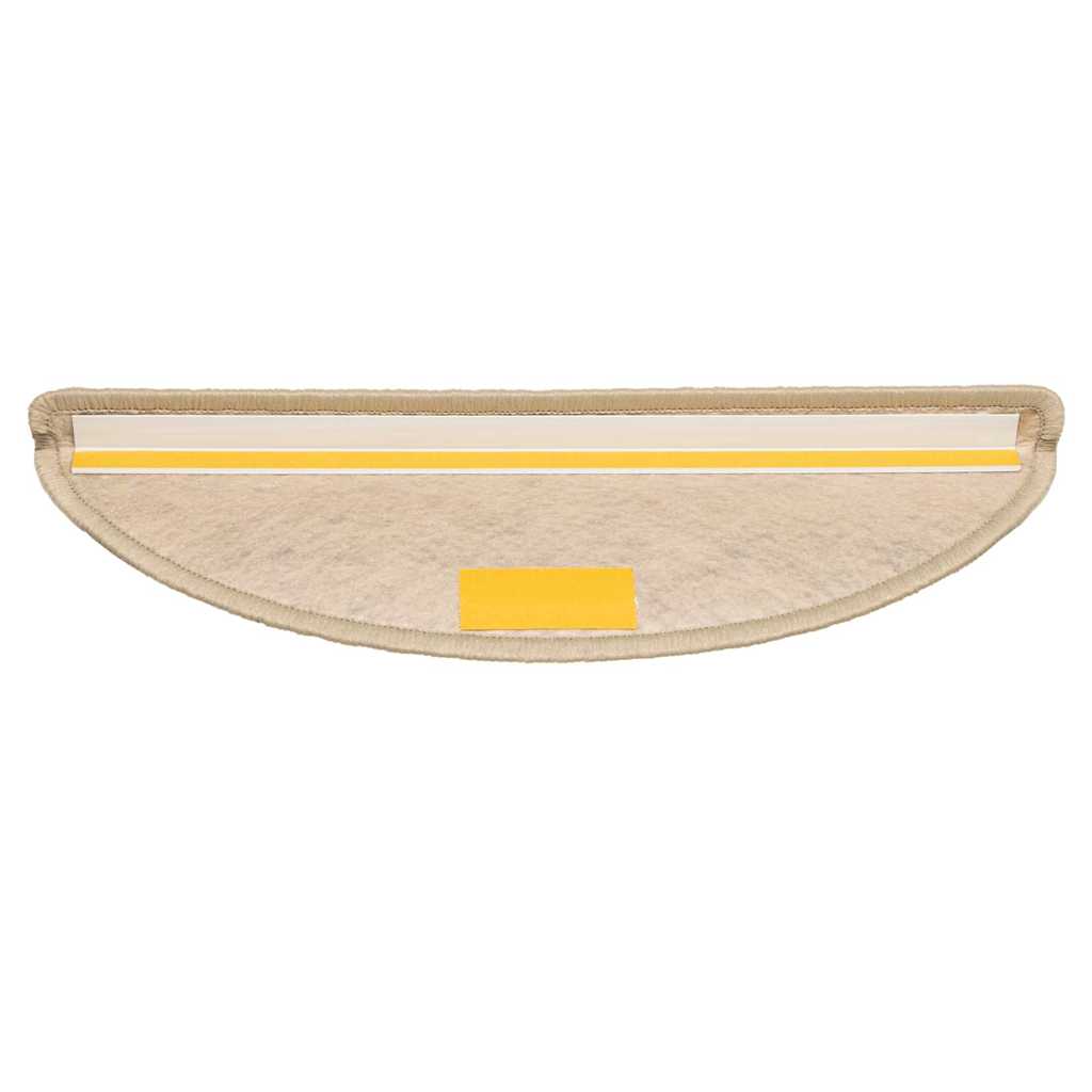 Selvklebende Trappematter Sisal-Utseende 15 Stk 56X17X3 Cm Sand