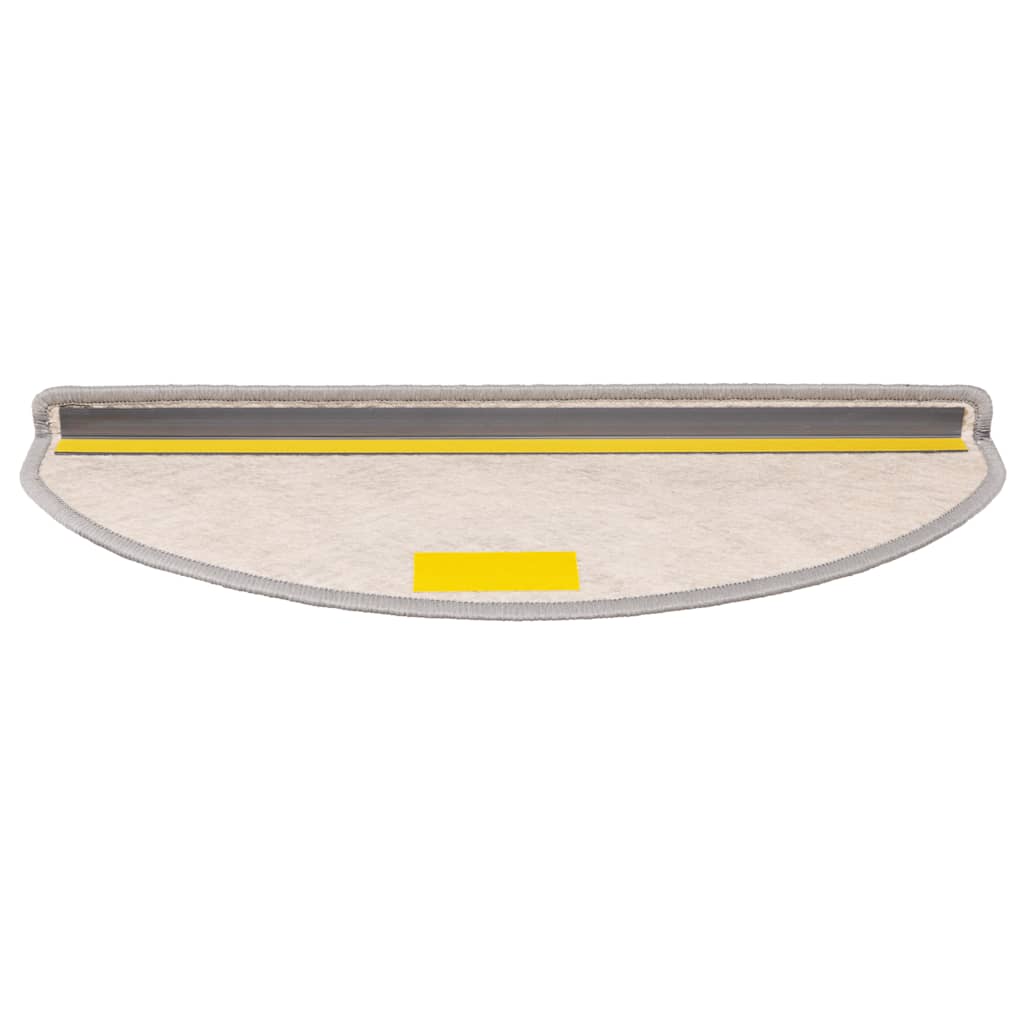 Selvklebende Trappematter Sisal 15 Stk 65X21X4 Cm Platina