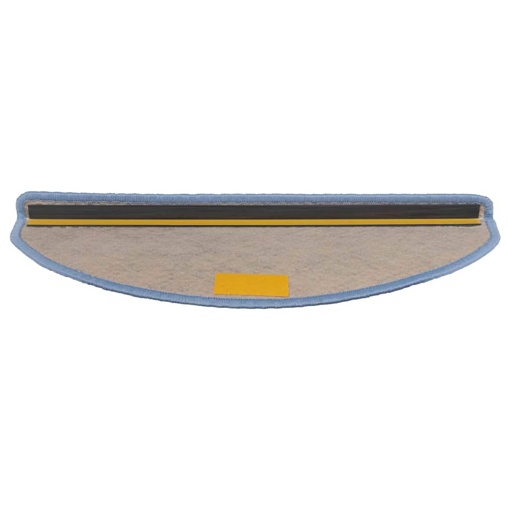 Selvklebende Trappematter Sisal-Utseende 15 Stk 65X21X4 Cm Blå