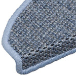 Selvklebende Trappematter Sisal-Utseende 15 Stk 65X21X4 Cm Blå