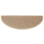Selvklebende Trappematter Sisal-Utseende 15 Stk 65X21X4 Cm Sand