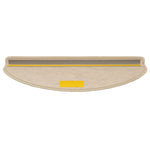 Selvklebende Trappematter Sisal-Utseende 15 Stk 65X21X4 Cm Sand