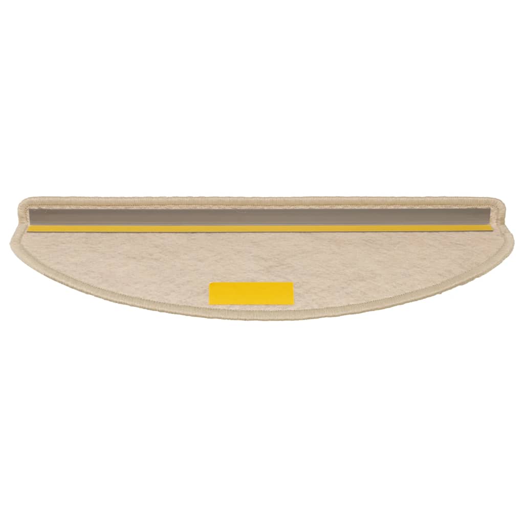 Selvklebende Trappematter Sisal-Utseende 15 Stk 65X21X4 Cm Sand