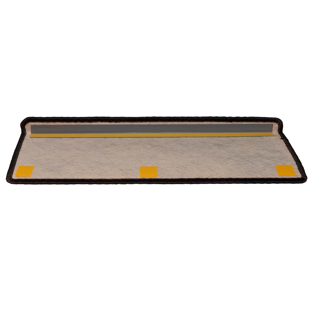 Selvklebende Trappematter Sisal 15 Stk 65X21X4 Cm Antrasitt