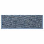 Selvklebende Trappematter Sisal-Utseende 15 Stk 65X21X4 Cm Blå