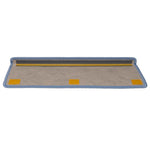 Selvklebende Trappematter Sisal-Utseende 15 Stk 65X21X4 Cm Blå