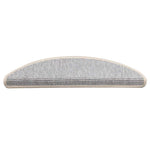Selvklebende Trappematter 15 Stk 56X17X3 Cm Sølv