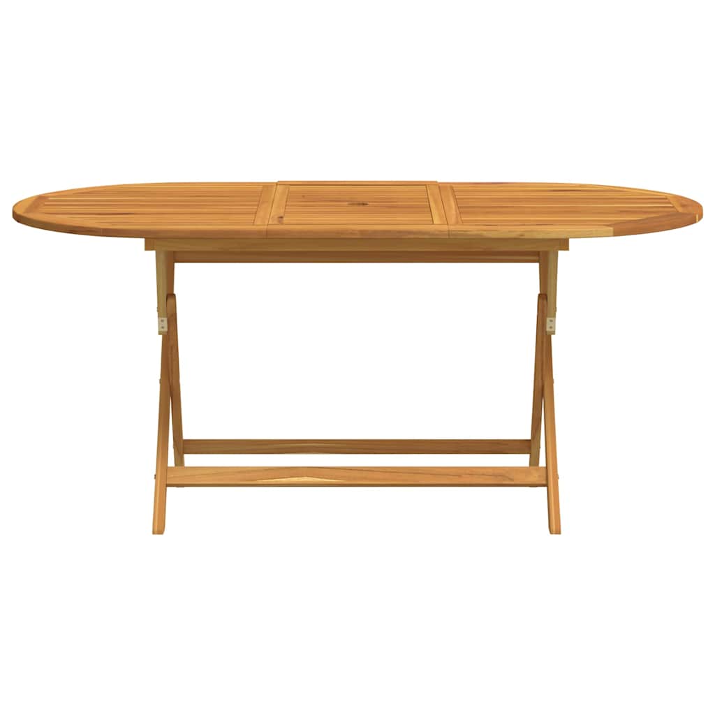 Sammenleggbart Hagebord 160X85X75 Cm Heltre Eukalyptus