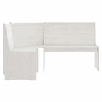 Hjørnebenk Reine 151 Cm Heltre Furu Hvit