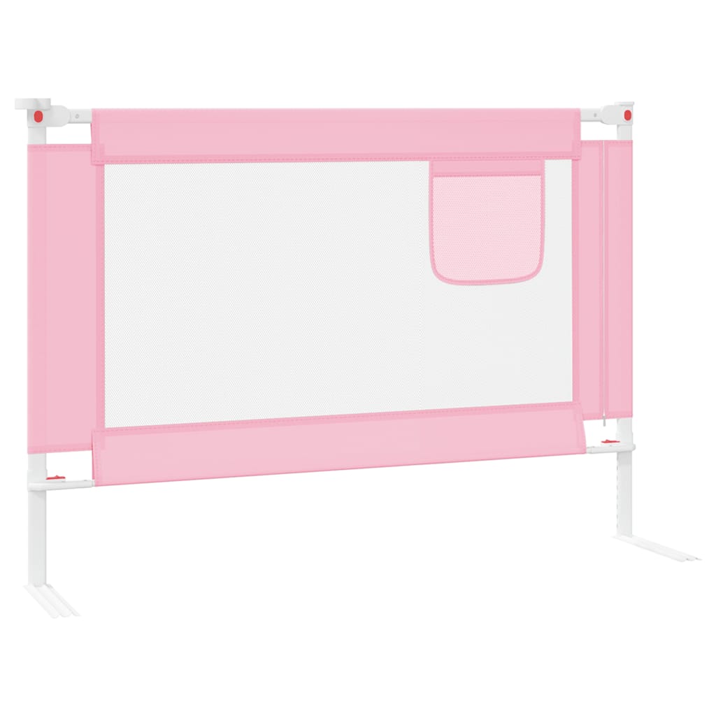 Sengehest Småbarn Rosa 90X25 Cm Stoff