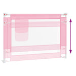 Sengehest Småbarn Rosa 90X25 Cm Stoff