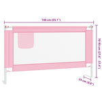 Sengehest For Småbarn Blå 140X25 Cm Stoff