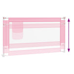 Sengehest Småbarn Rosa 150X25 Cm Stoff