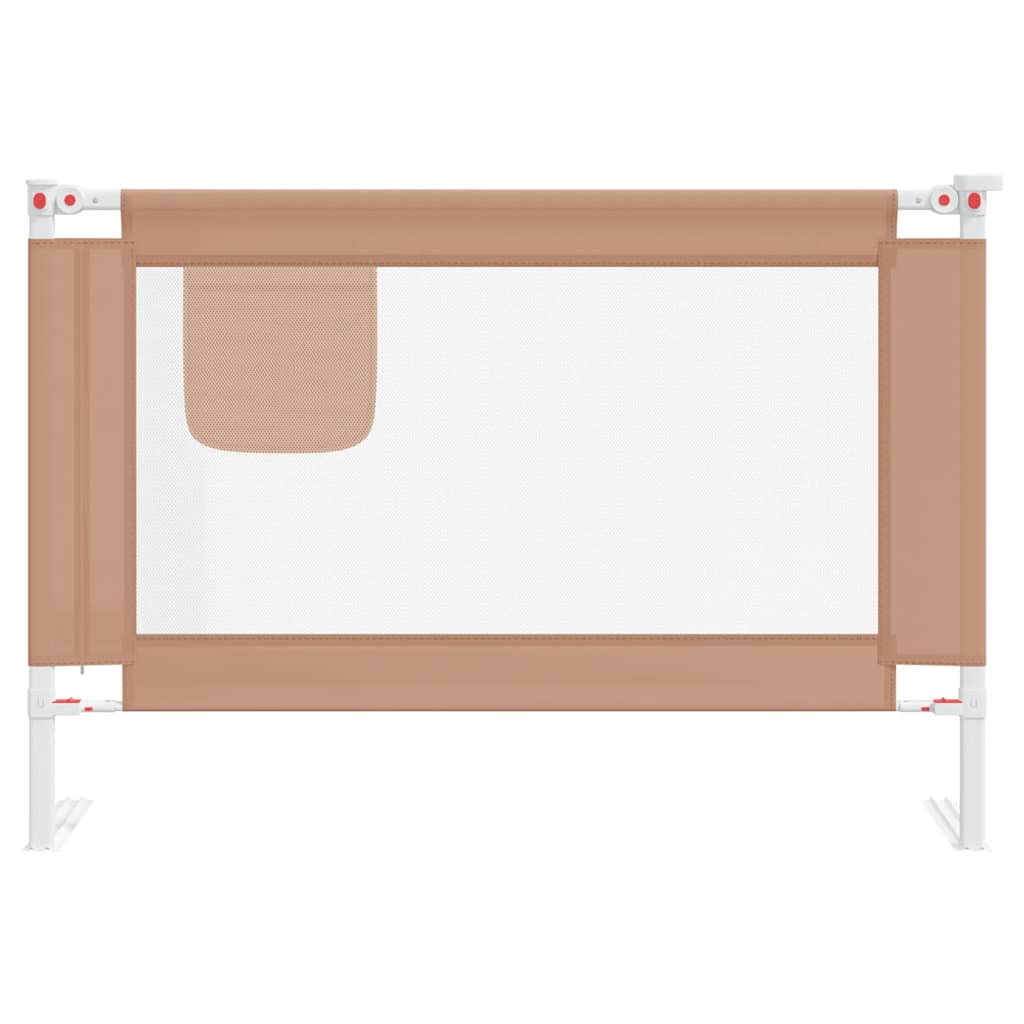 Sengehest Småbarn Gråbrun 100X25 Cm Stoff
