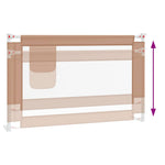Sengehest Småbarn Gråbrun 120X25 Cm Stoff