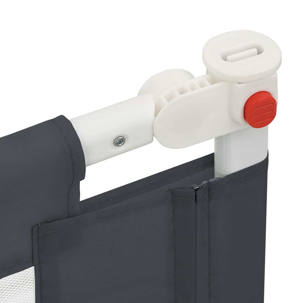 Sengehest Småbarn Mørkegrå 190X25 Cm Stoff