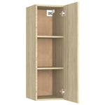 Tv-Benk Sonoma Eik 30,5X30X90 Cm Sponplate