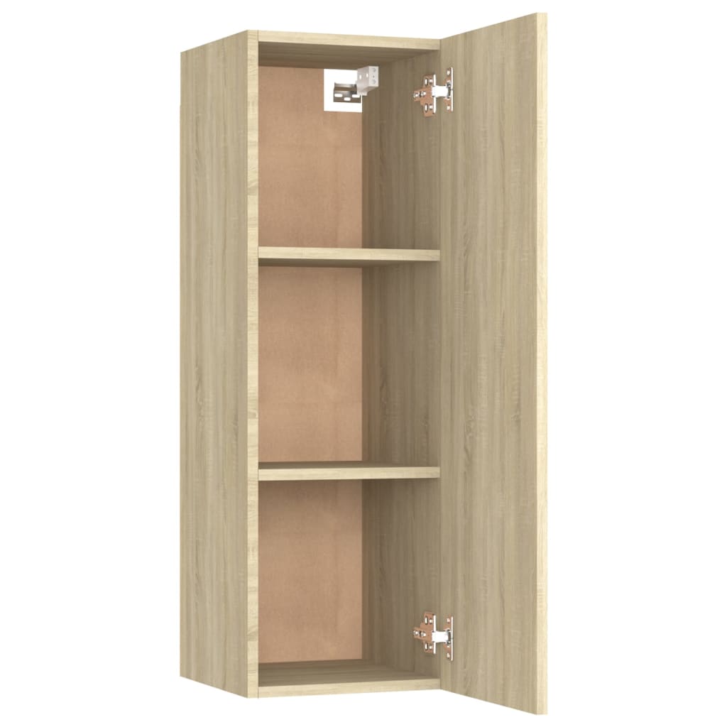 Tv-Benk Sonoma Eik 30,5X30X90 Cm Sponplate
