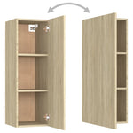 Tv-Benk Sonoma Eik 30,5X30X90 Cm Sponplate