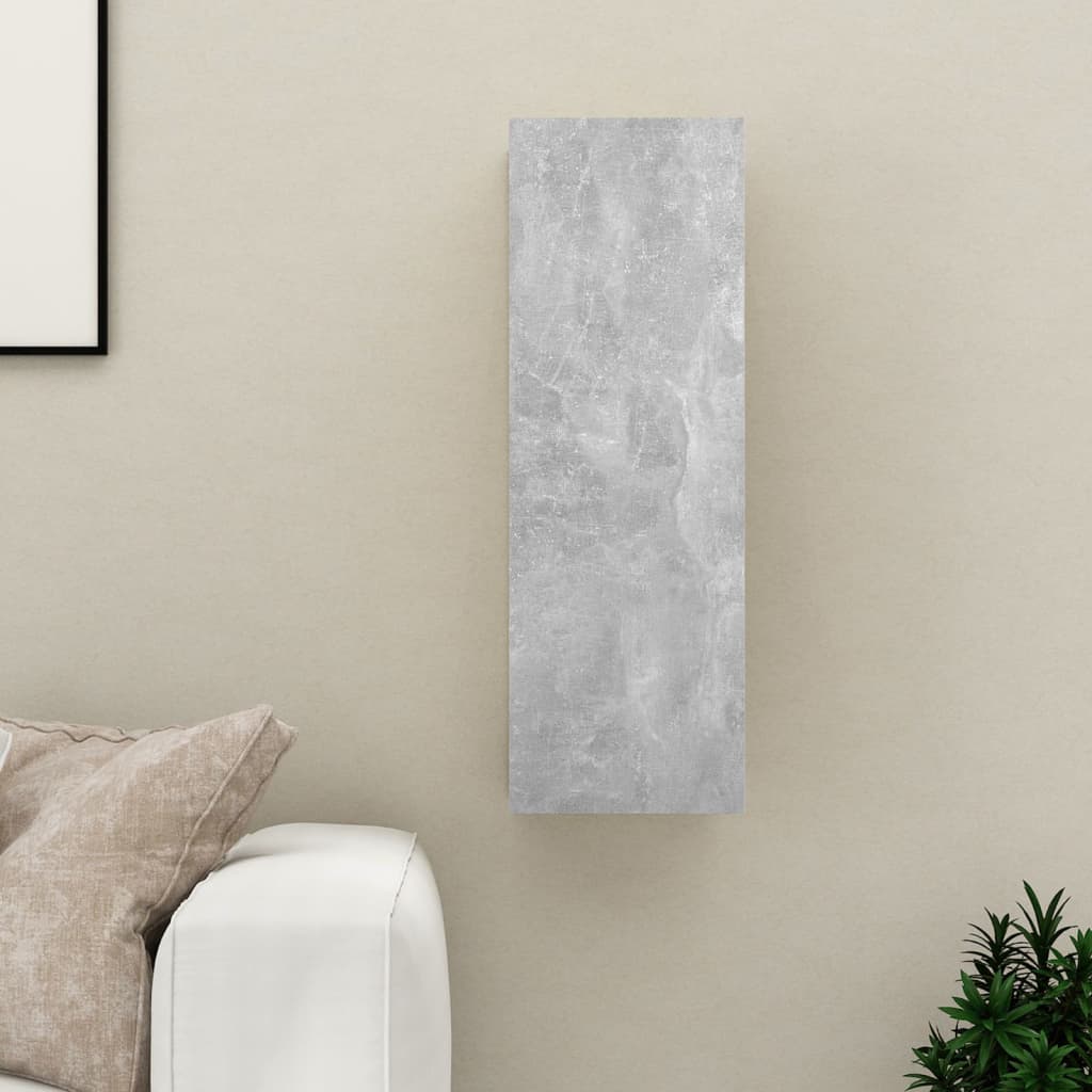 Tv-Benk Betonggrå 30,5X30X90 Cm Konstruert Tre