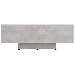Salongbord Betonggrå 85X55X31 Cm Konstruert Tre