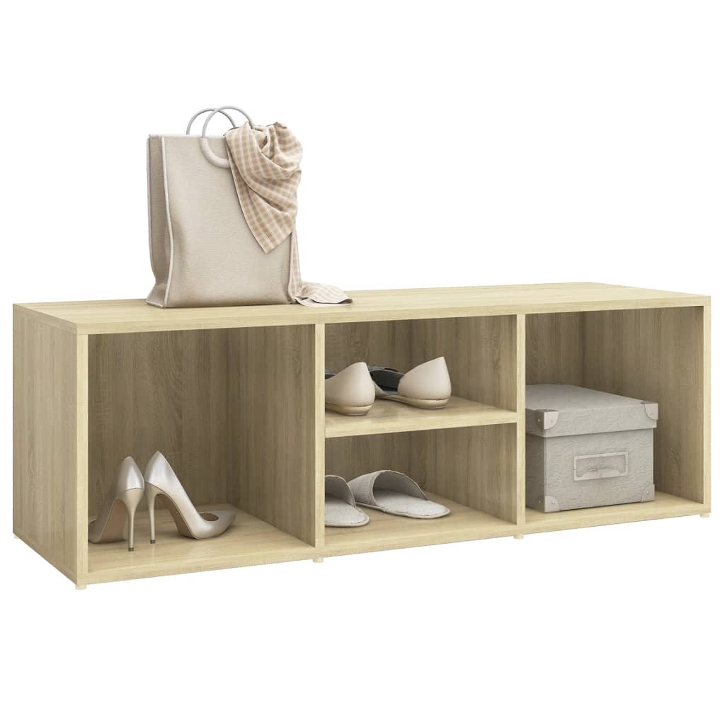 Skobenk Sonoma Eik 105X35X35 Cm Konstruert Tre